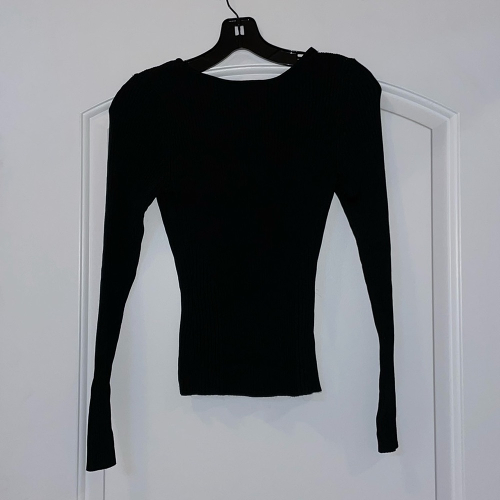 Banana Republic Ines Scoop Back Sweater